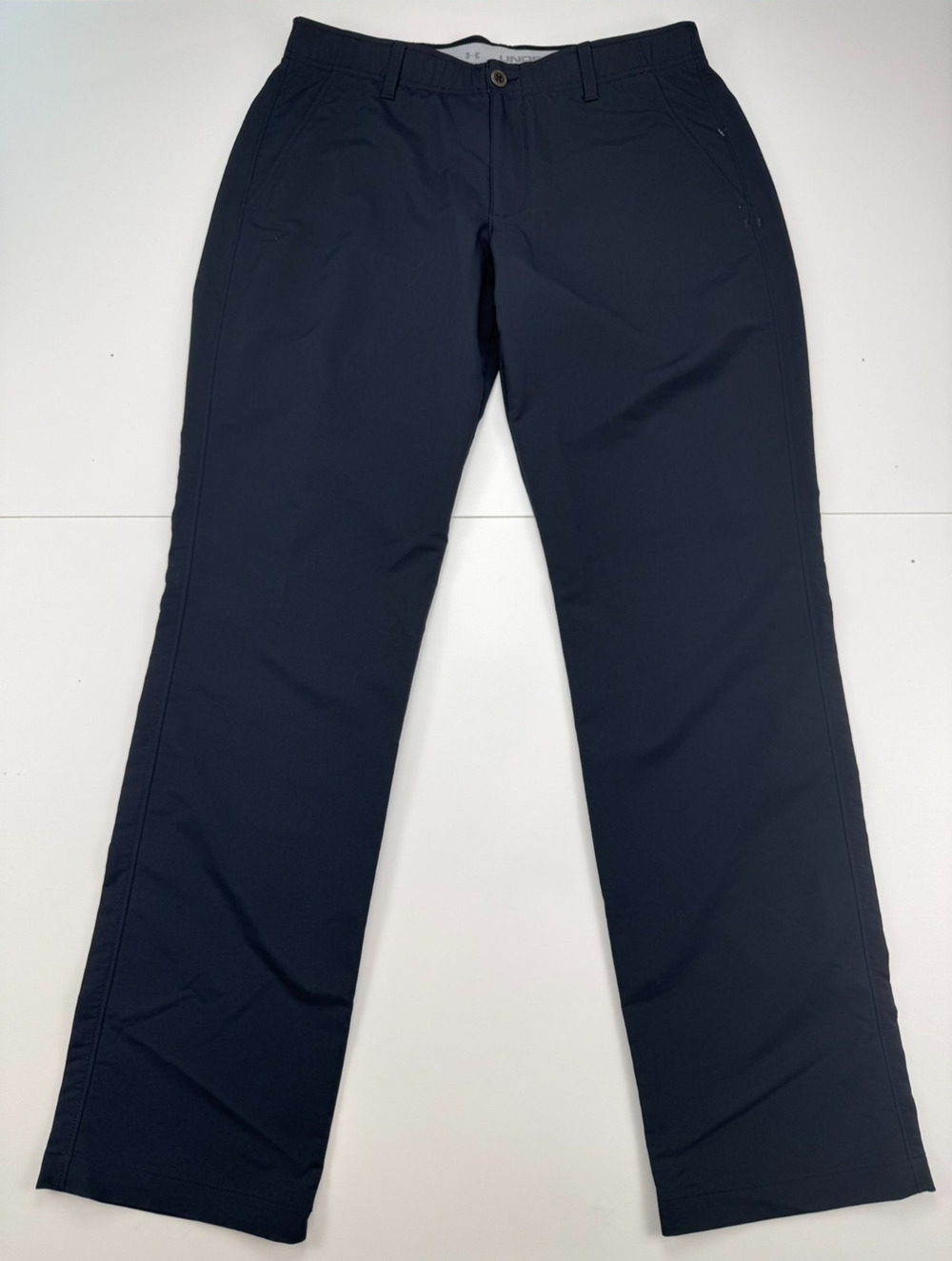 Under Armour Match Play Golf Pants Mens 36x34 Black Performance Chino Stretch